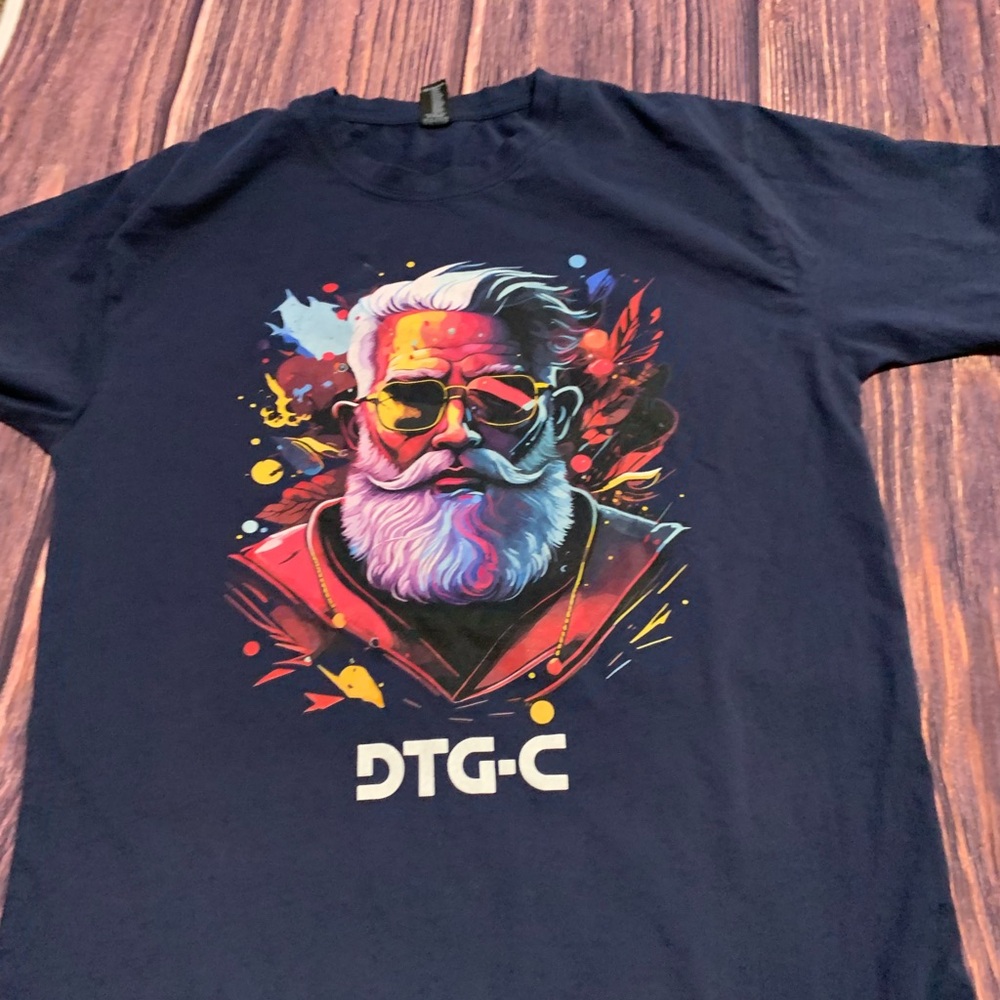 Unique shirt by DTG-C.  Beautiful artwork on this shirt